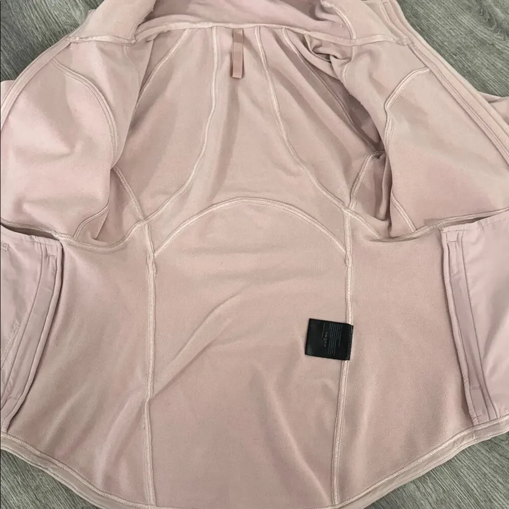 Lululemon Fleece Flurry Pink Hooded Jacket 
